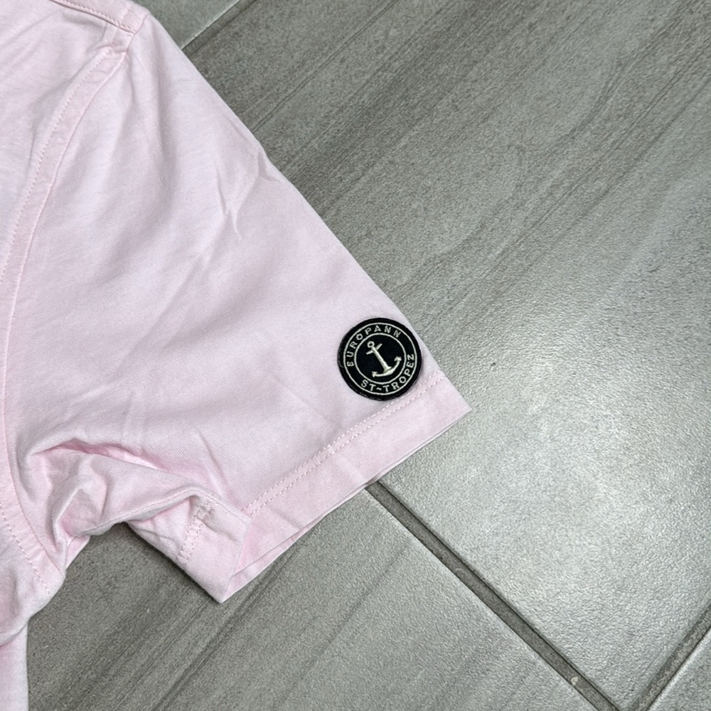 EUROPANN SAINT-TROPEZ WESTON - Cotton pink polo shirt - Picture 7 of 8